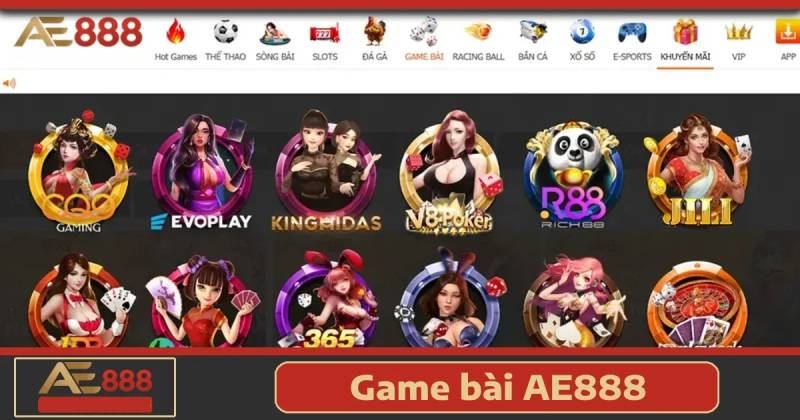 Trải nghiệm game bài AE888 – đơn giản chỉ cần một lần cài đặt
